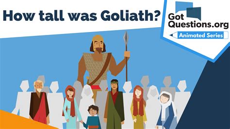 How Tall Was Goliath The Giant Conquer Life's Giants With David And