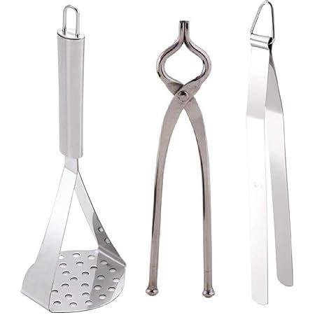 Buy ZAVIAN Combo of 3 Steel Kitchen Accessories for Cooking | Pakkad ...