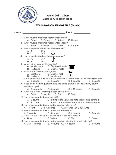 Musical Notes Test 的图像结果