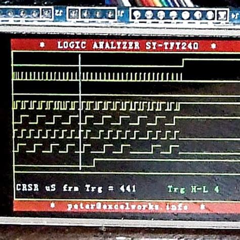 Logic Analyzer Arduino 的图像结果
