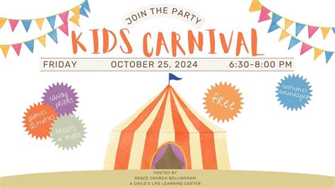 Kids Carnival, Grace Church Bellingham, 25 October 2024 | AllEvents