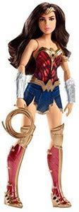 MATTEL DC Comics FDF35Battle-Ready Wonder Woman 12 Inch Doll with Lasso ...
