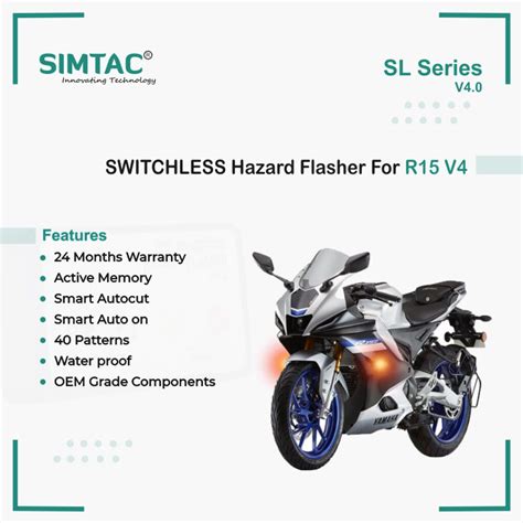 NEW Simtac Flasher For Yamaha Compatible With R15 V3 and V4M – Moto Macho