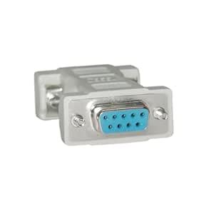 Null Modem Adapter, Db9 Female to Db9 Female Cable (30D1-18400 ...