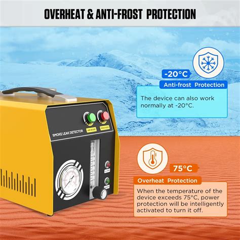 Buy TULIBAR EVAP Smoke Machine Leakage Detector DC12V Auto Fuel Leakage ...