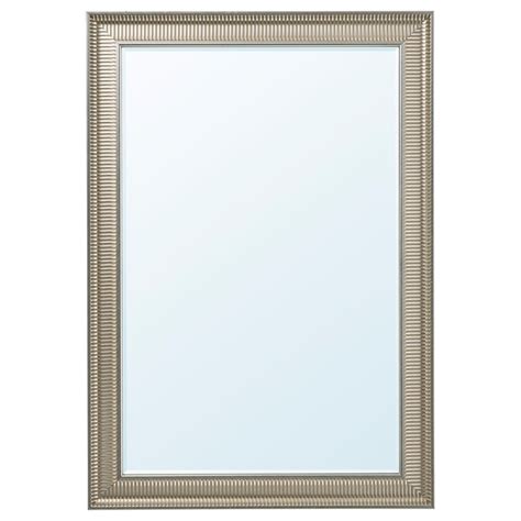 SONGE mirror, silver-colour, 91x130 cm (357/8x511/8") - IKEA