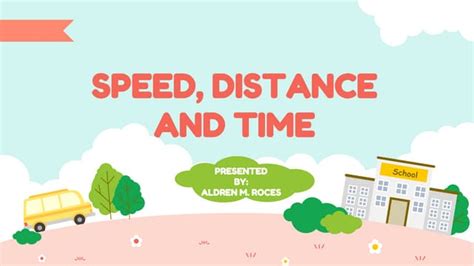 Image result for Calculating Speed Distance and Time