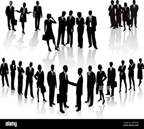 Business People Silhouette Vector 的图像结果
