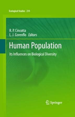 Human Population: Its Influences on Biological Diversity (Ecological ...