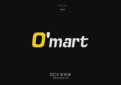 西安生活超市平面VI设计-O＇mart商超便利店LOGO