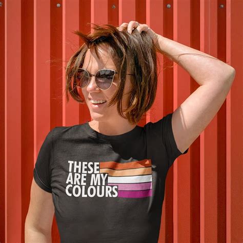 Lesbian Shirt Lesbian Pride Tshirt for Pride Parade Lesbian Girlfriend ...