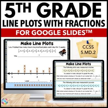 5th Grade Line Plot Games Teaching Resources | TPT