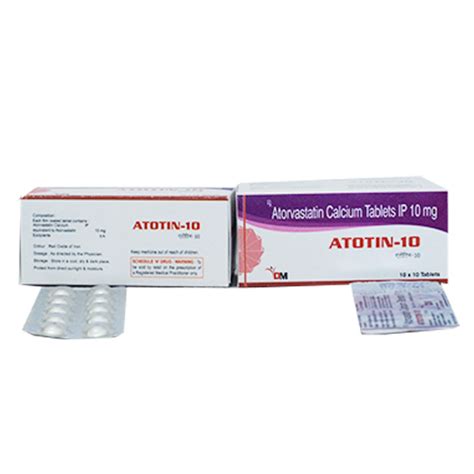 ATOTIN-10 Tablets DM Pharma Marketing Pvt. Ltd.