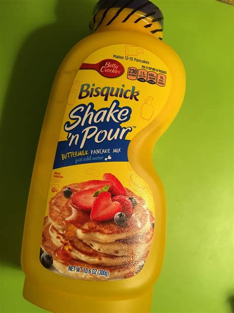Bisquick Shake N Pour Buttermilk Pancake Mix - 300g for sale online | eBay