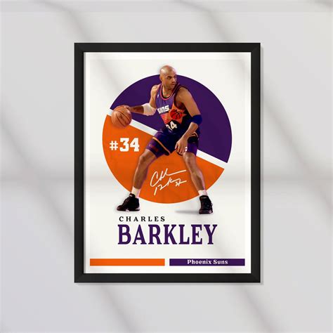 Sport Design - Charles Barkley, Phoenix Suns - Number 34 - 3 | Inspire ...