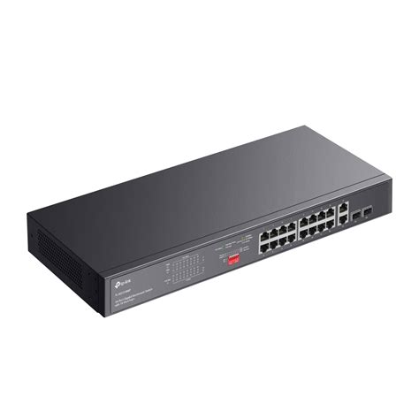TL-SG1218MP | 18-Port Gigabit Rackmount Switch with 16 PoE+ | TP-Link India