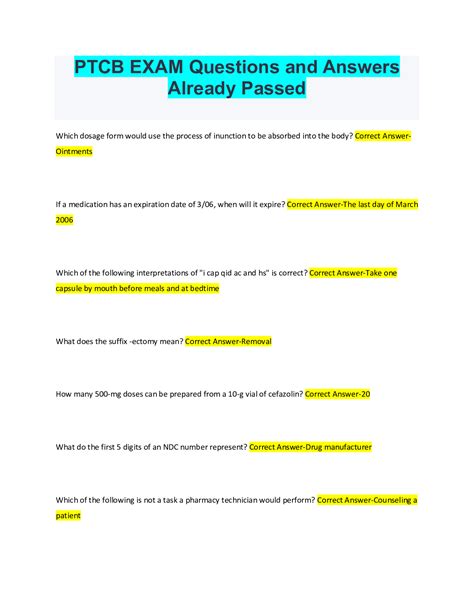 Image result for PTCB Math Questions