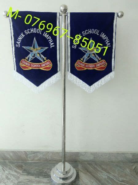 Sainik School Flags Manufacturers and Suppliers from Sangrur