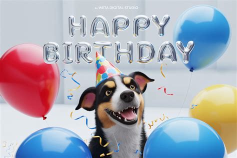 Free Download Happy Birthday Dog