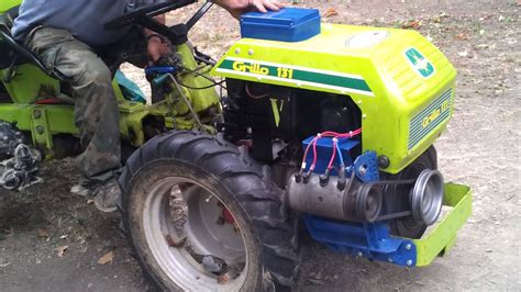 Grillo 131 avviamento elettrico homemade   YouTube
