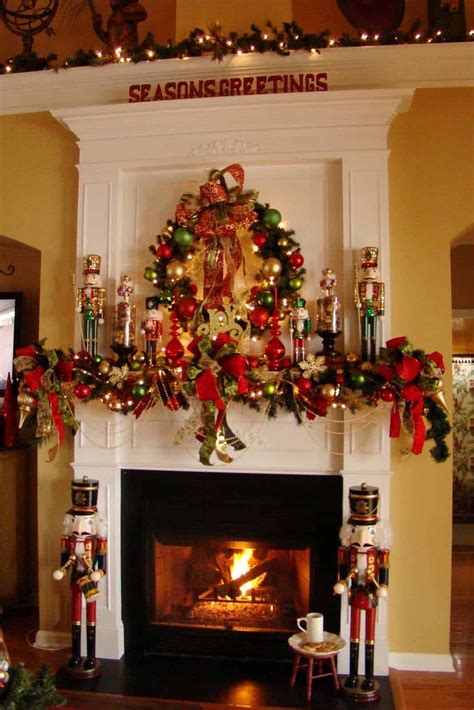 Fireplace Mantels Christmas Decor Ideas at Leonard Munch blog