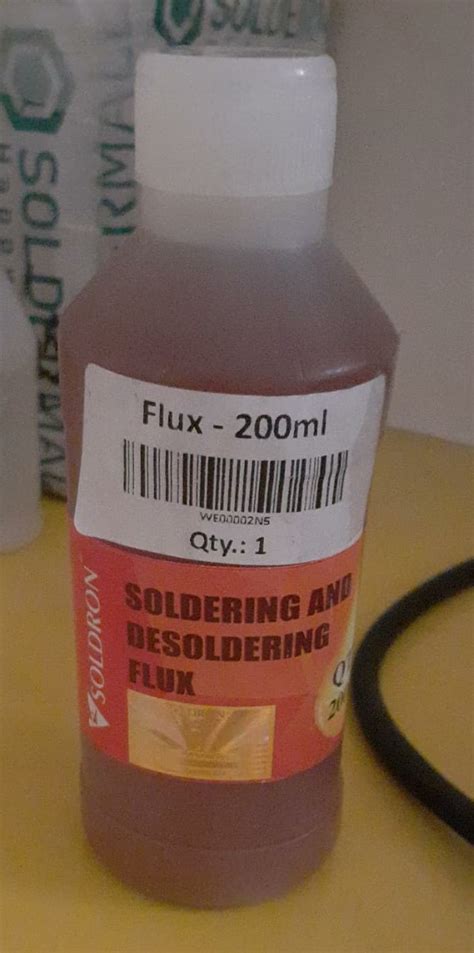 Soldron Soldering and Desoldering Flux - 200ml – Robocraze