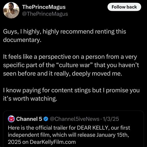 Dear Kelly (A C5 Film) (@dearkellyfilm) • Instagram photos and videos