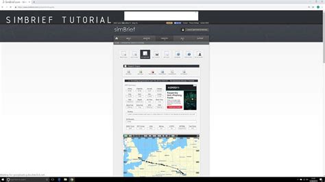 Simbrief Tutorial 的图像结果