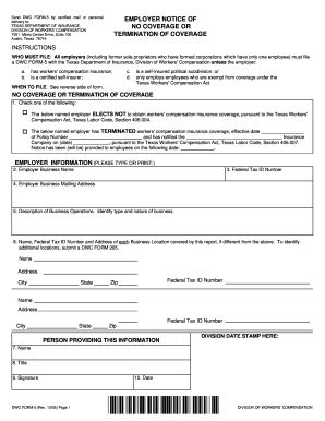 TX DWC Form-5 2005-2026 - Fill and Sign Printable Template Online