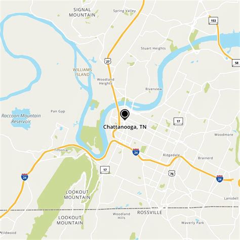 Chattanooga, TN Map & Directions - MapQuest