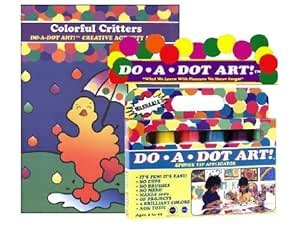 Buy Do A Dot Art Marker Rainbow 6-pack Activity Book Gift Set ...