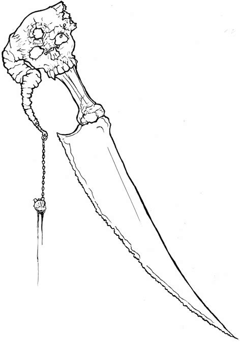 Image result for Dagger Sketch Tutorial
