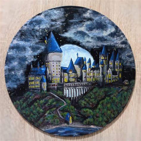 Image result for Hogwarts Acrylic Tutorial