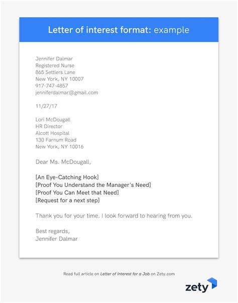 Letter of Interest for a Job: Sample & Guide with 20+ Examples