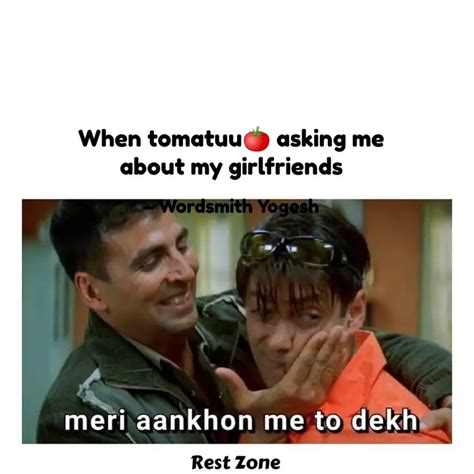 When tomatuu🍅 asking me ... | Quotes & Writings by Wordsmith Yogesh ...