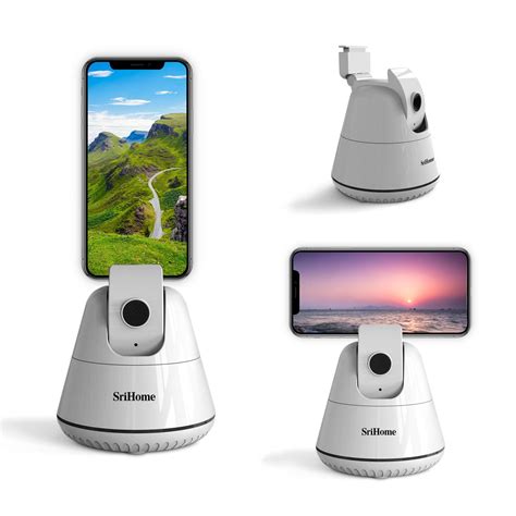 SRIHOME SH006 AI AI Smart Face Tracking Shooting Selfie Stick Gimbal S ...