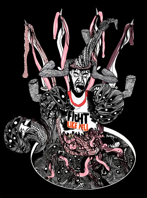 Frank Gallagher - Issorophobia Band Merchandise Illustrations