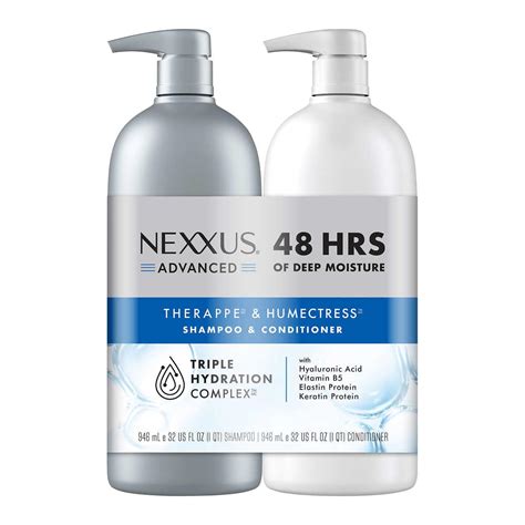 Amazon.com : Nexxus Advanced Therappe Shampoo and Humectress Conditioner, 32 Fl Oz (2 Pack ...