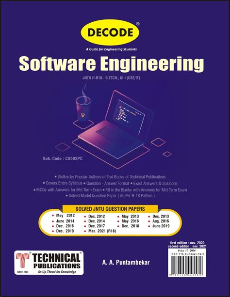Software Engineering for JNTU-H 18 Course (III - I - CSE/IT - CS502PC ...