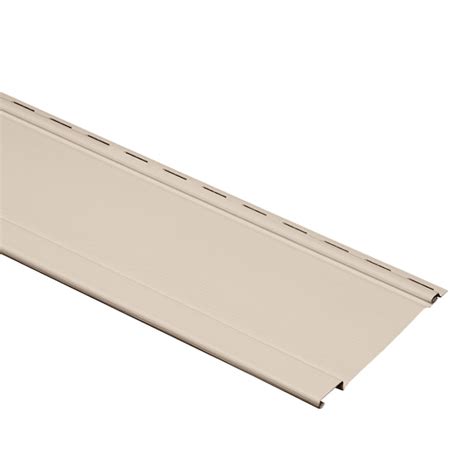 Georgia-Pacific Board and Batten Vinyl Siding Sample Beige 24-in at ...