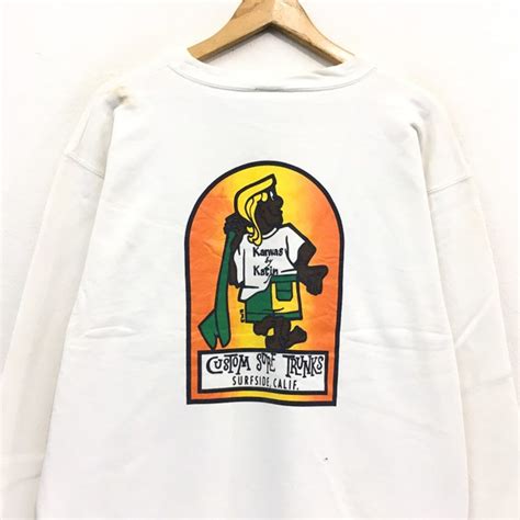 Vintage Kanvas By Katin Crewneck Sweatshirt Big Logo Spell Out | Etsy