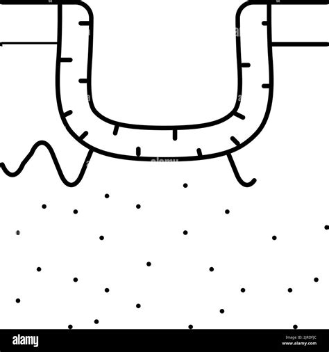 hypertrophic acne scar line icon vector illustration Stock Vector Image & Art - Alamy