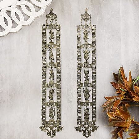 Buy Artvarko Brass Dashavatara Dasavatharam of Lord Vishnu Shanku ...