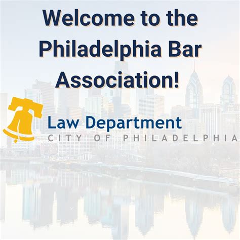 Philadelphia Bar Association on LinkedIn: We'd like to welcome the City ...