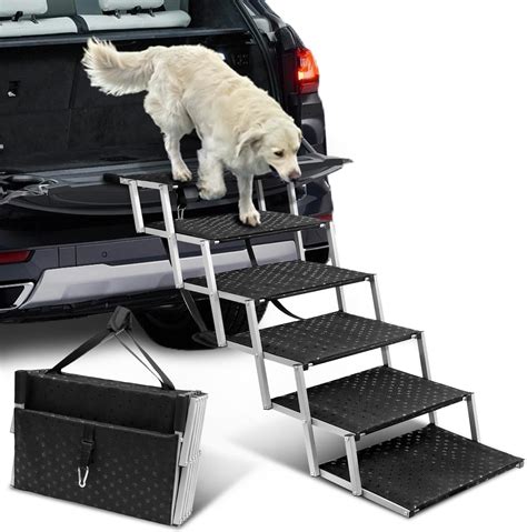 Amazon.com: PENSUN Dog Ramps for Small & Big Dogs Portable Folding Pet ...