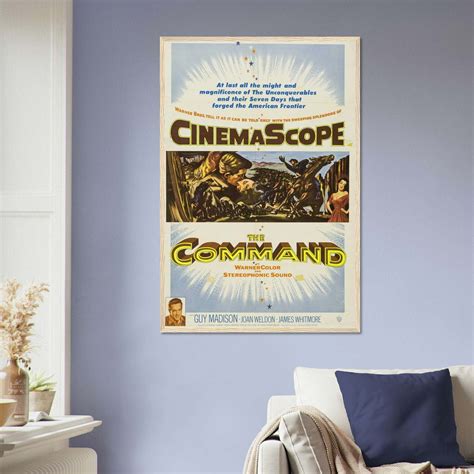 The Command (1954) Movie Poster Print - Citiesbox
