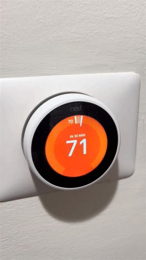 nest smart home thermostat