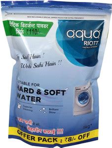 SeCro Aquariott Fine Matic Detergent Washing Machine Powder (1 Kg ...