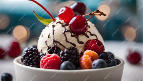 Premium Photo | Swirls of Happiness Ice Cream