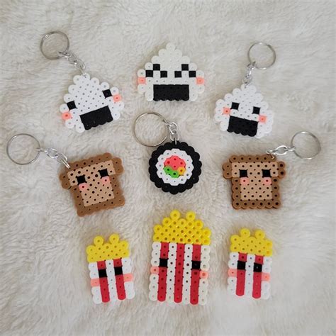 Perler Bead Food Designs 的图像结果